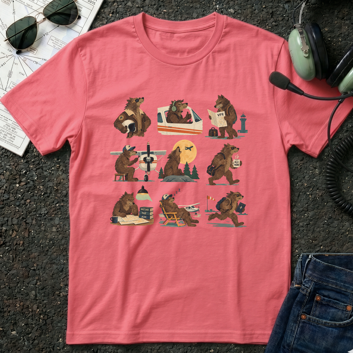 Werewolf Pilot T-Shirt