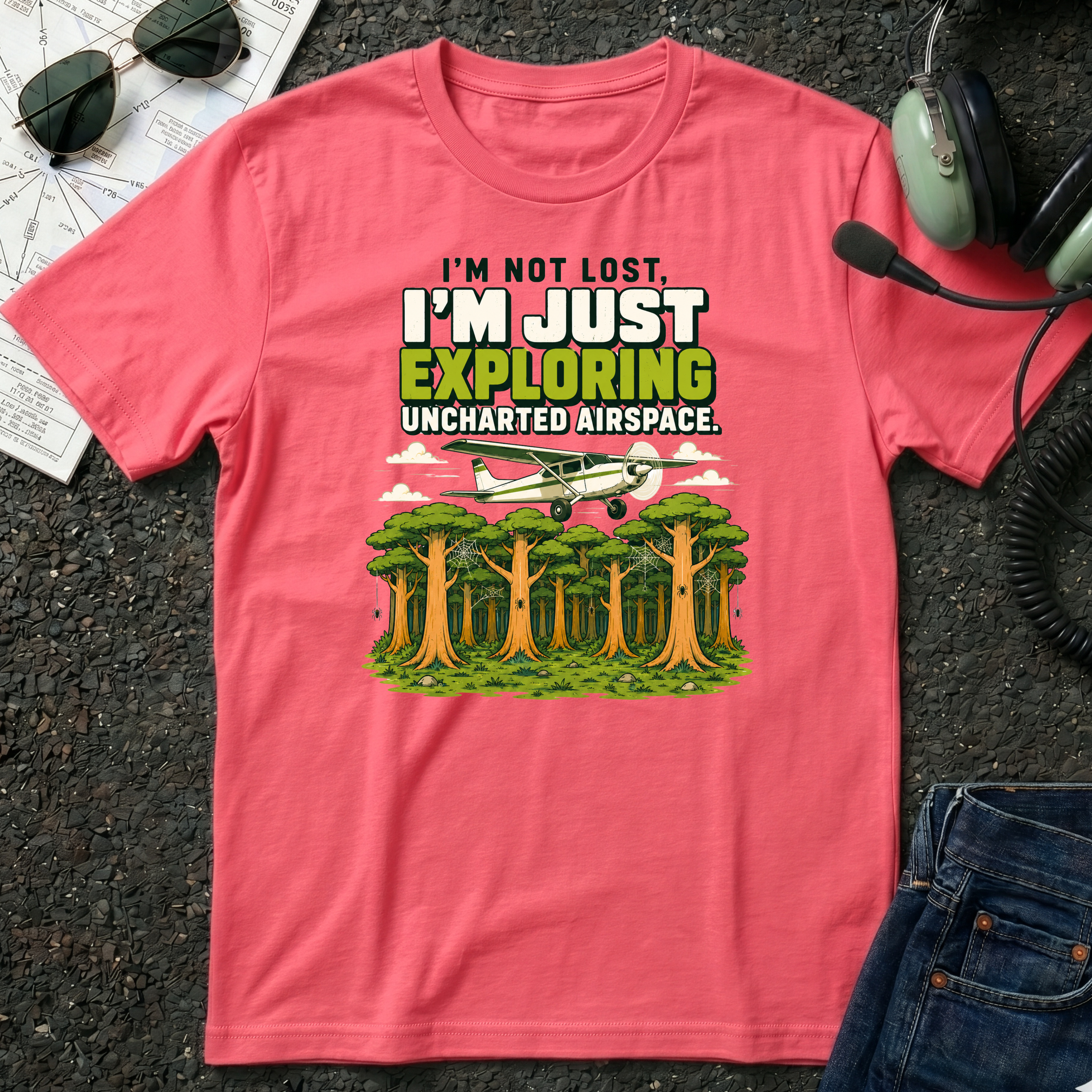 Exploring Uncharted Airspace T-Shirt
