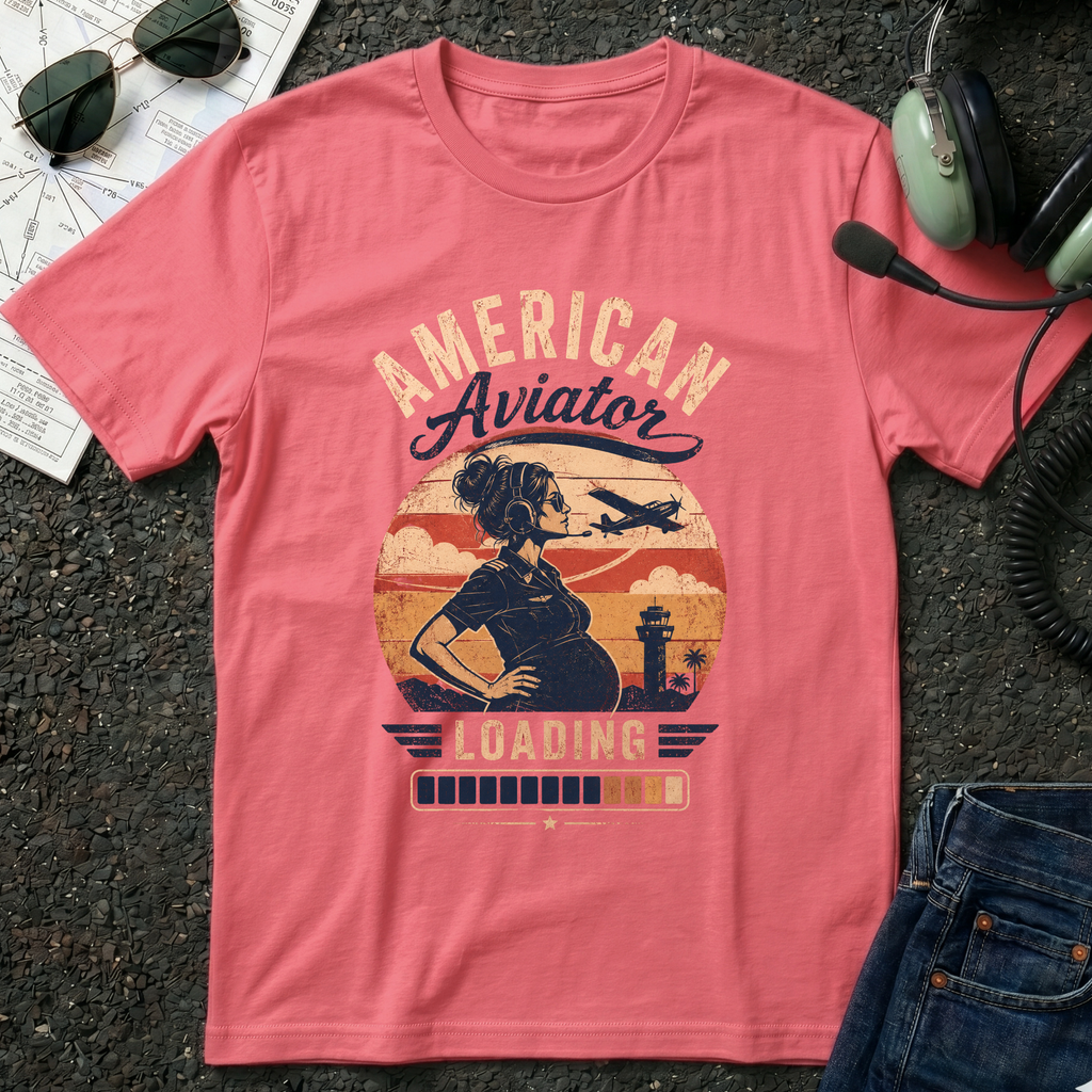 American Aviator Loading T-Shirt