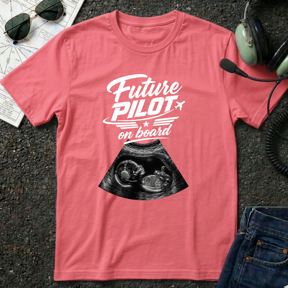 Future Pilot On Board T‑Shirt