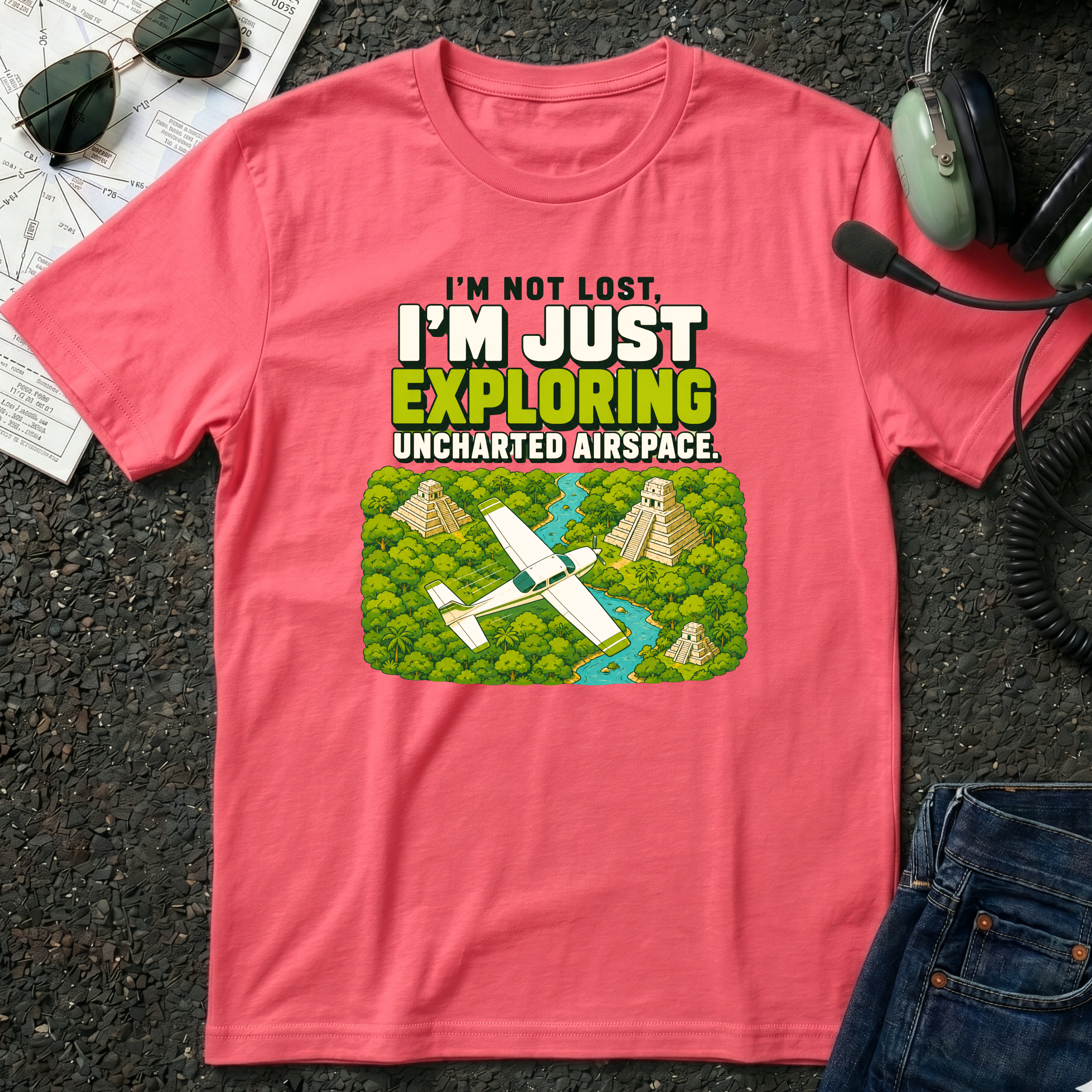 Uncharted Airspace Pyramids T-Shirt