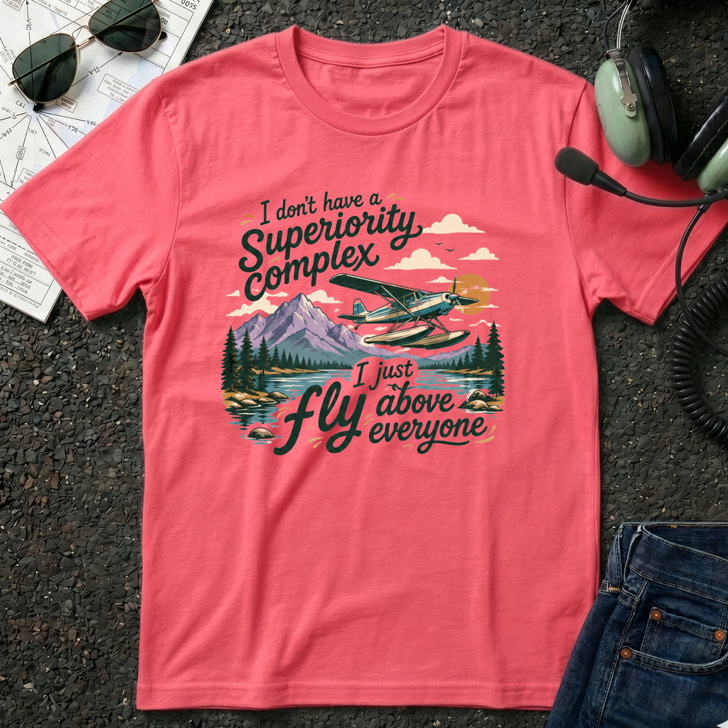 Fly Above Seaplane T-Shirt