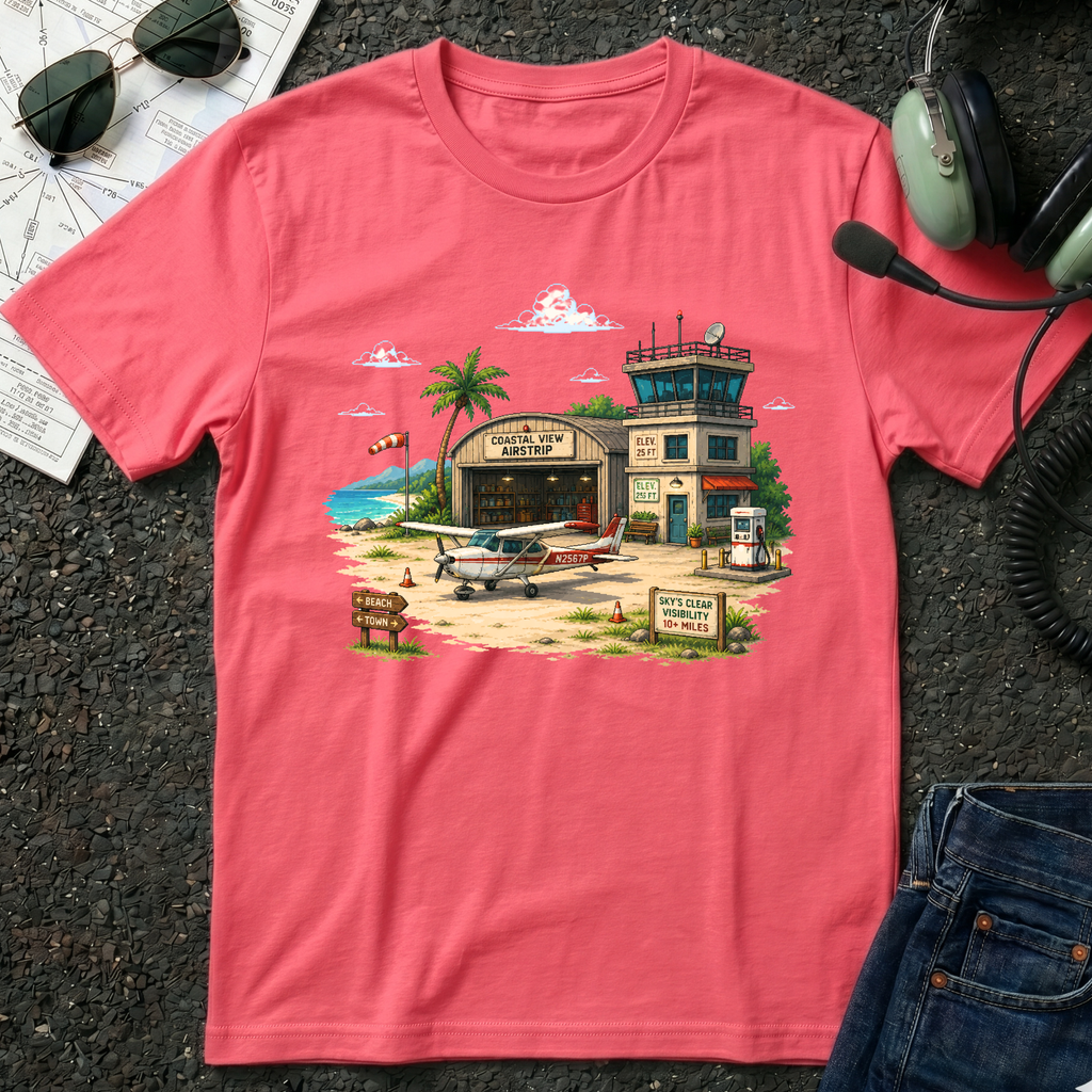 Beach Airport T-Shirt