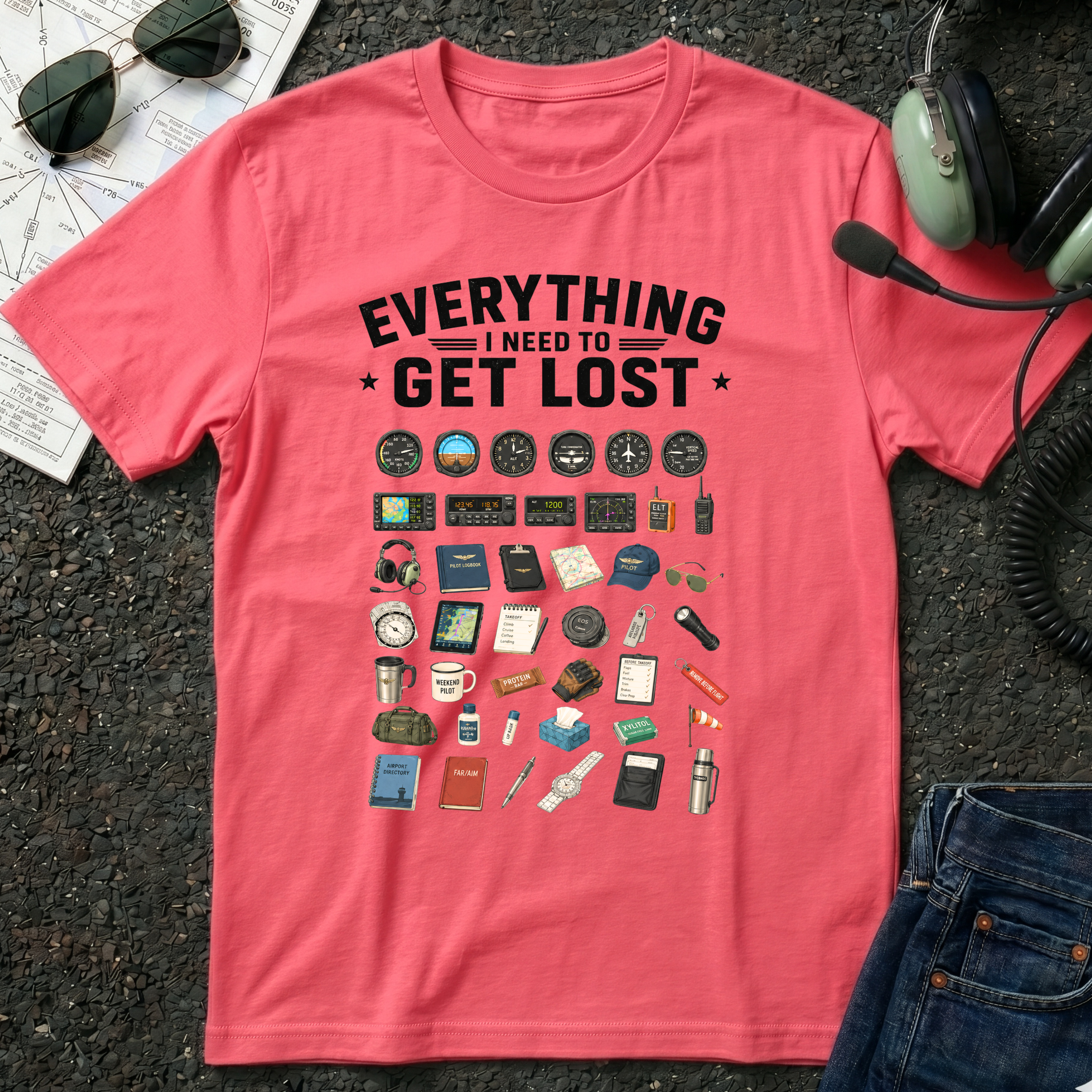 Everything I need to get lost T-Shirt