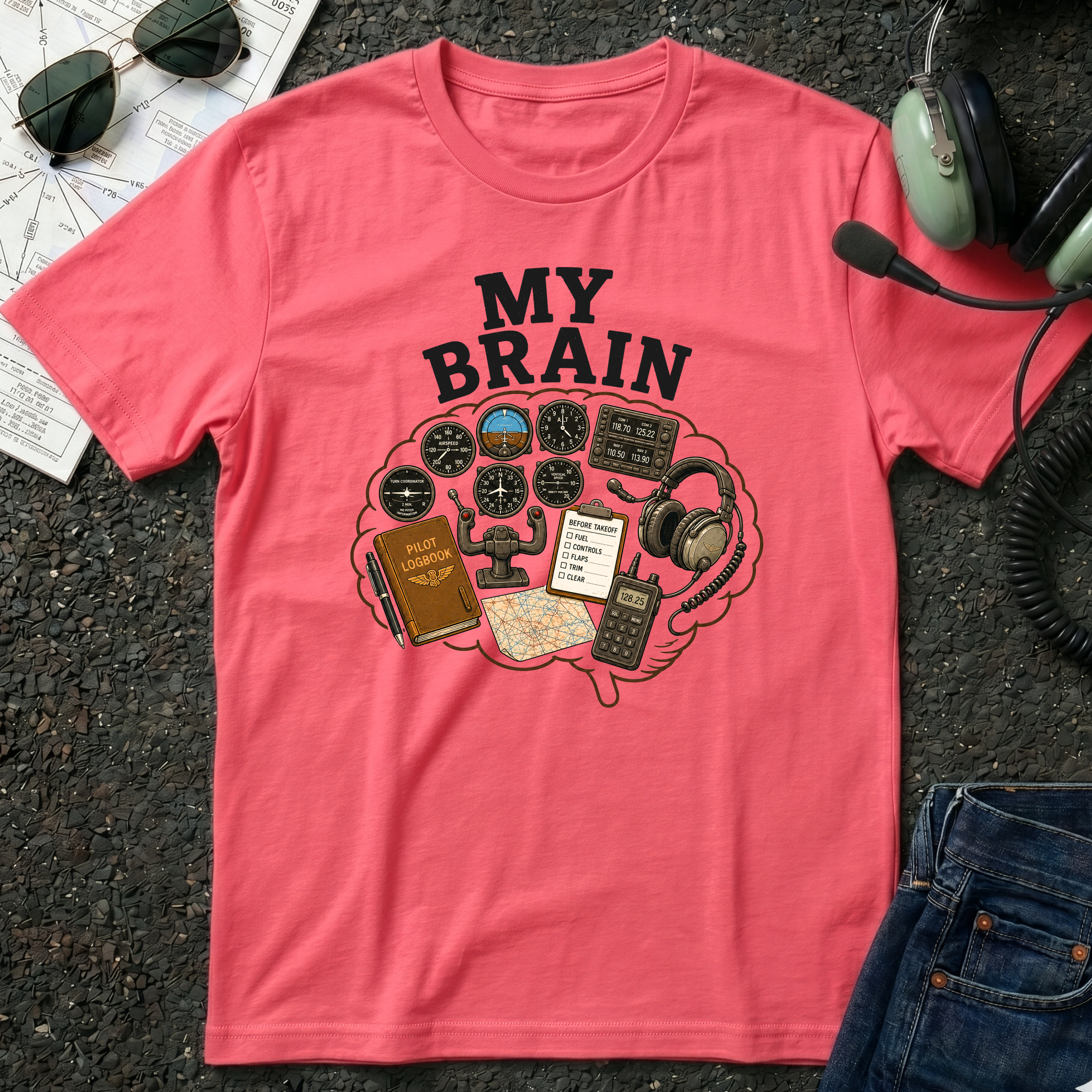 My Brain (Pilot) T-Shirt