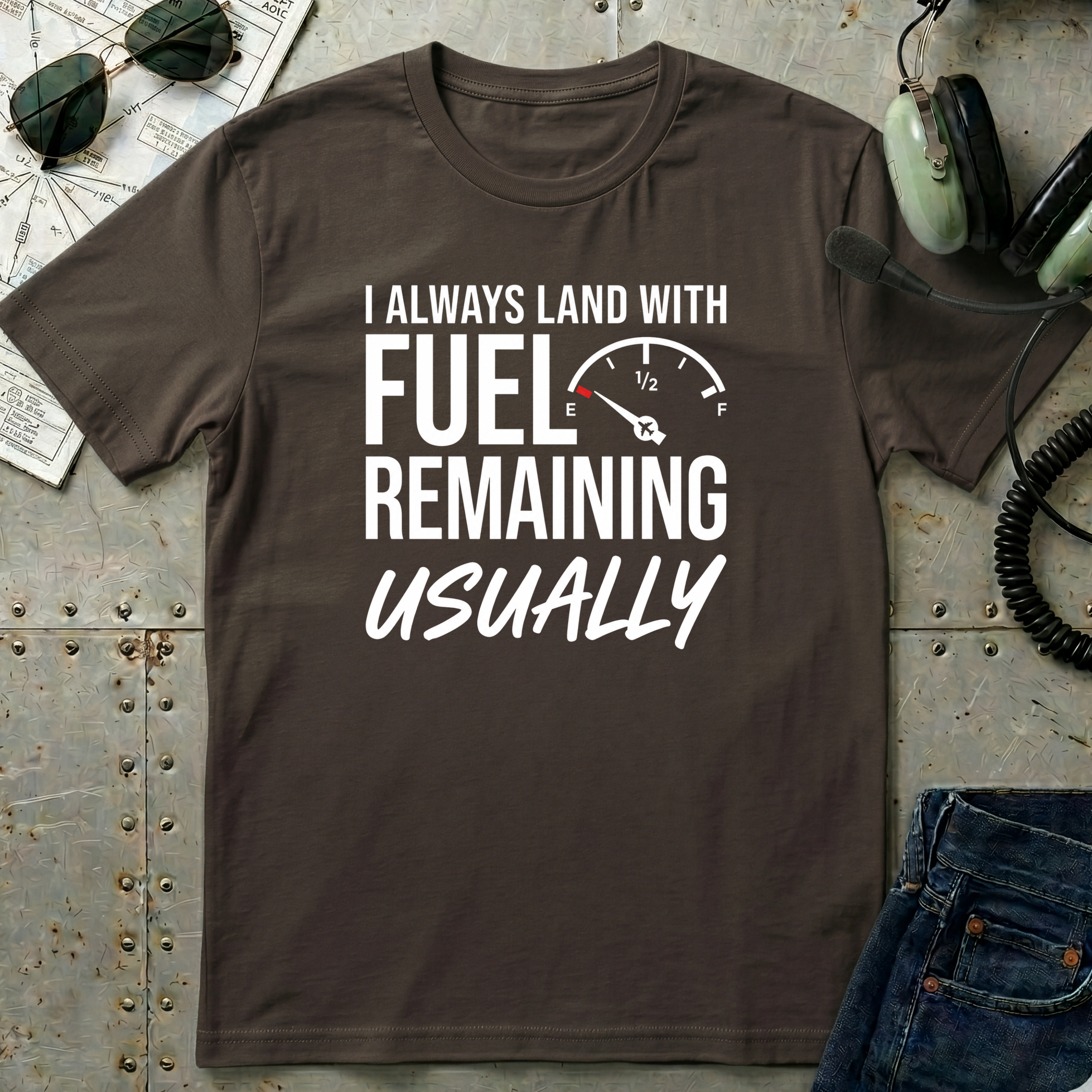 I Always Land with Fuel Remaining T-Shirt