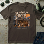 I'd Rather Be Flying Halloween T-Shirt