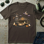 Spooky Night Airfield Halloween T-Shirt