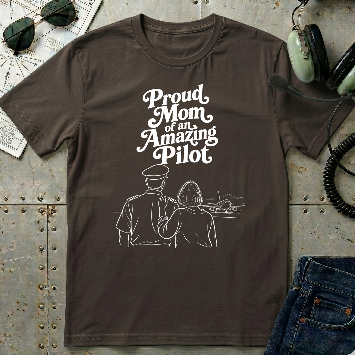 Proud Mom of an Amazing Pilot T-Shirt
