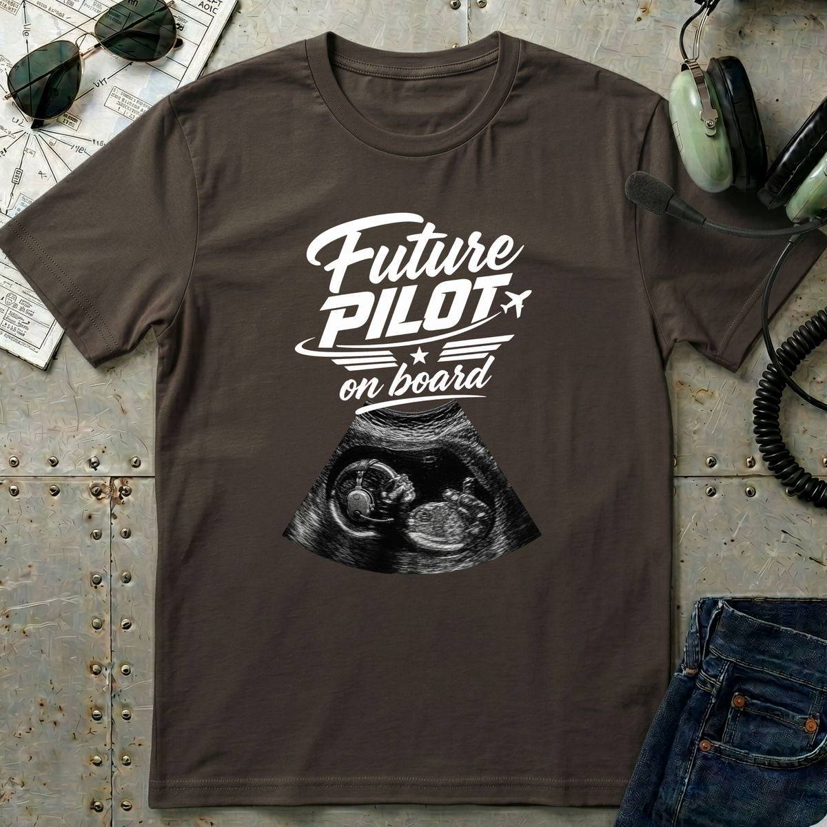 Future Pilot On Board T‑Shirt