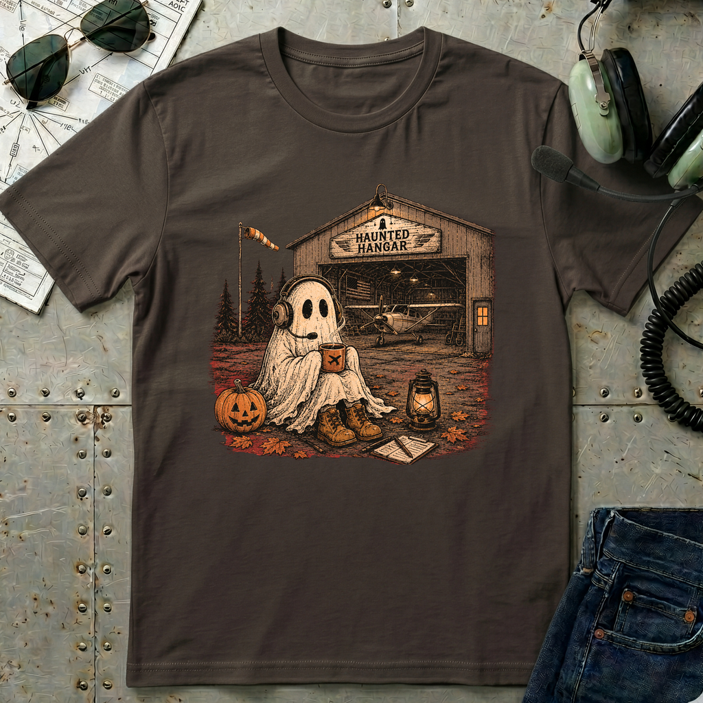 Cute Ghost & Pumpkin - Halloween T-Shirt