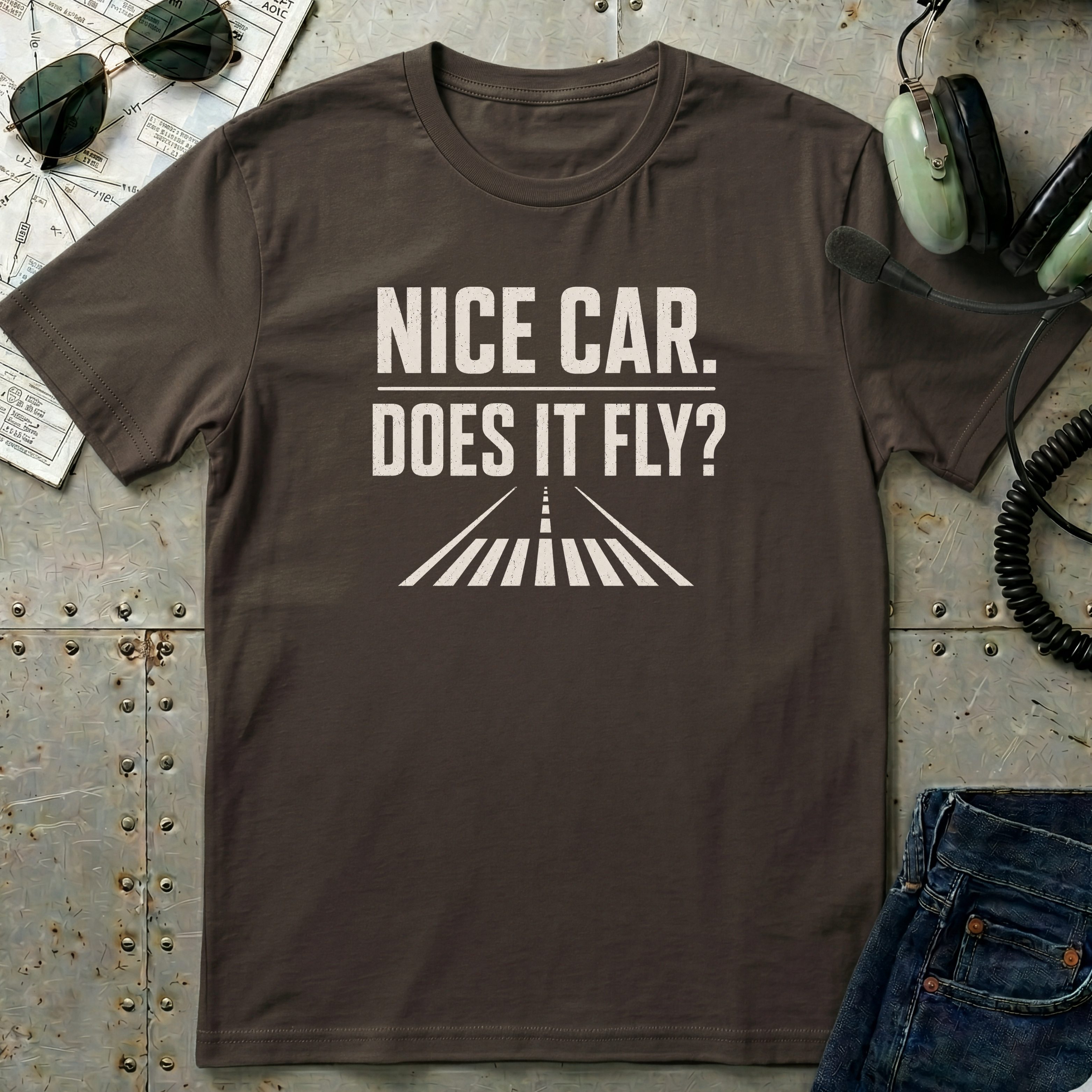 Nice Car, Does it Fly? T-Shirt