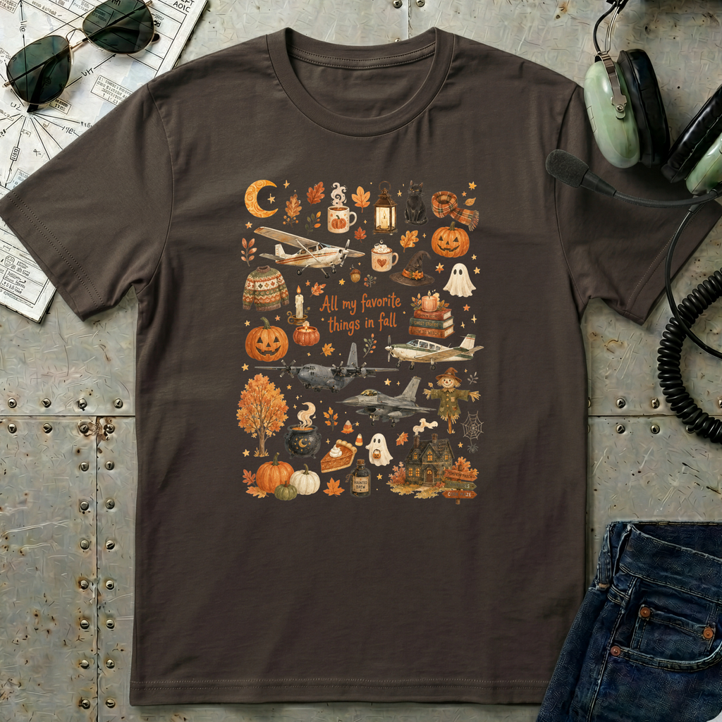 All My Favorite Things in Fall T-shirt