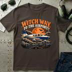 Witch Way to the Airport? T-Shirt