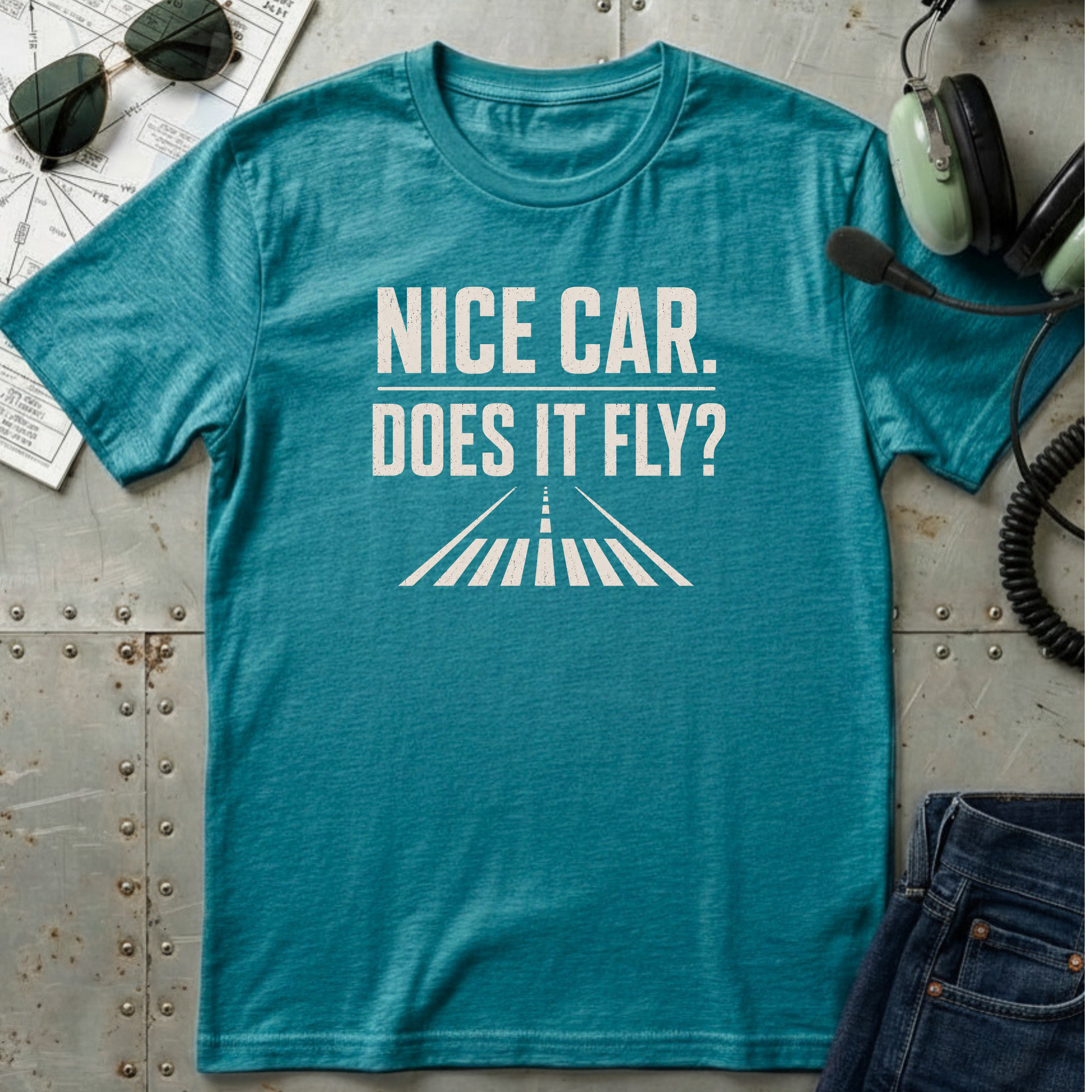 Nice Car, Does it Fly? T-Shirt