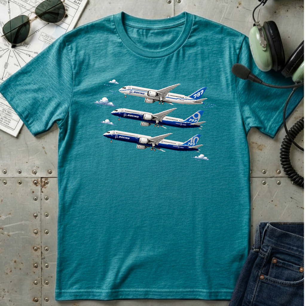 787 Airplane T-Shirt