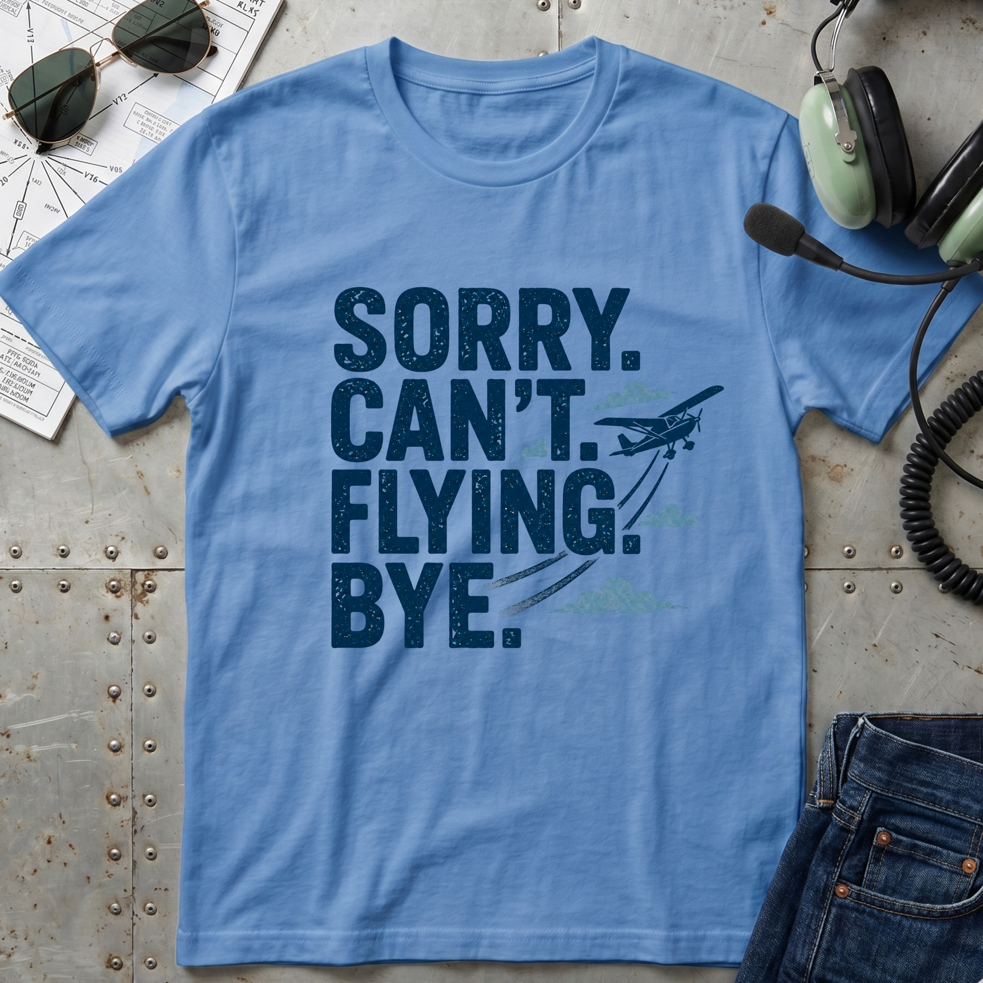 Sorry Can't Flying Bye T-Shirt