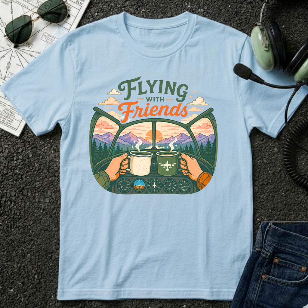 Flying With Friends T-Shirt
