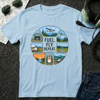 Fuel Fly Repeat Graphic T-Shirt