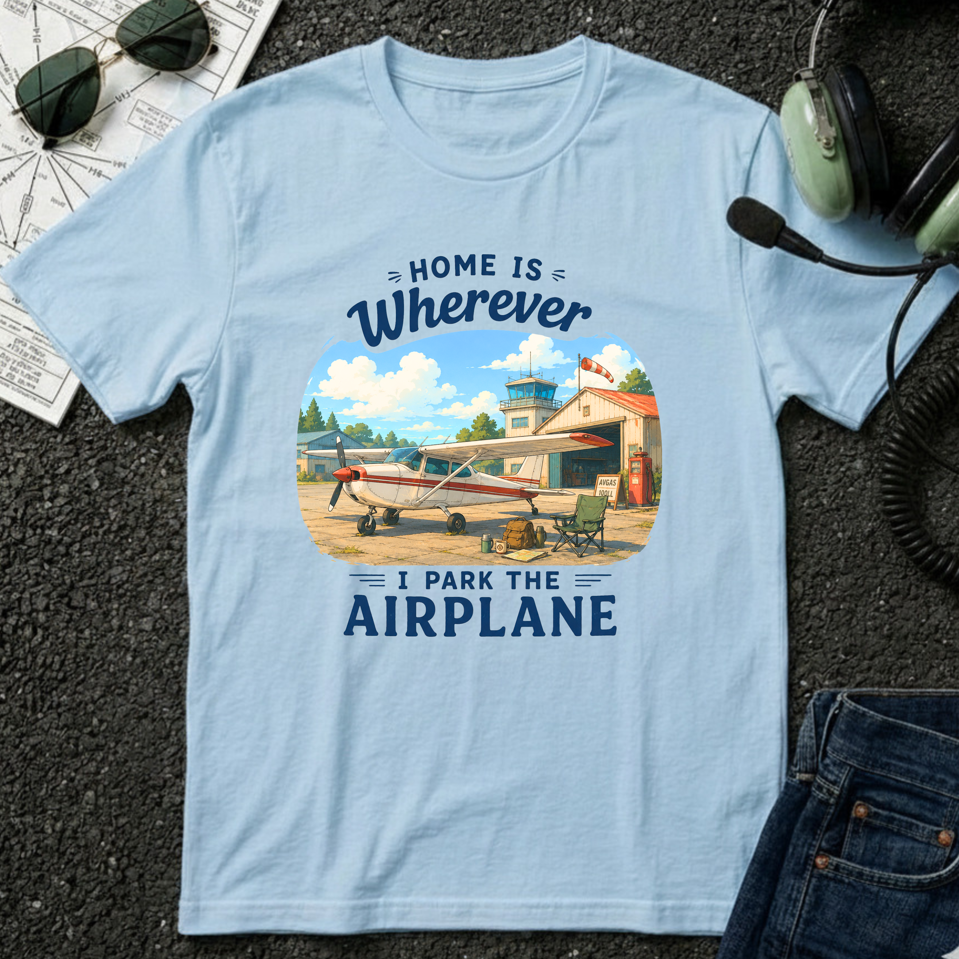 Home is Wherever I Park the Airplane