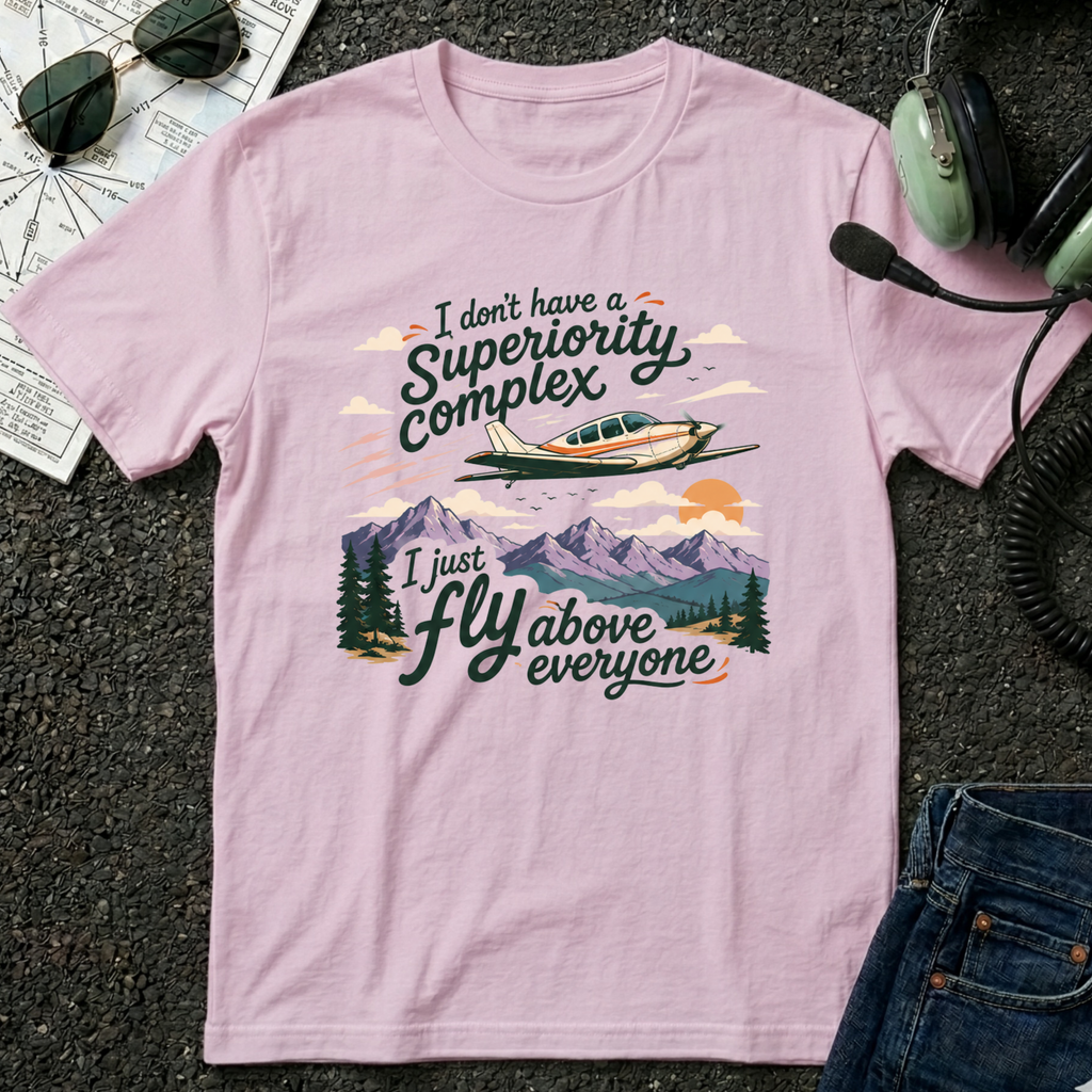 Fly above Single Engine T-Shirt
