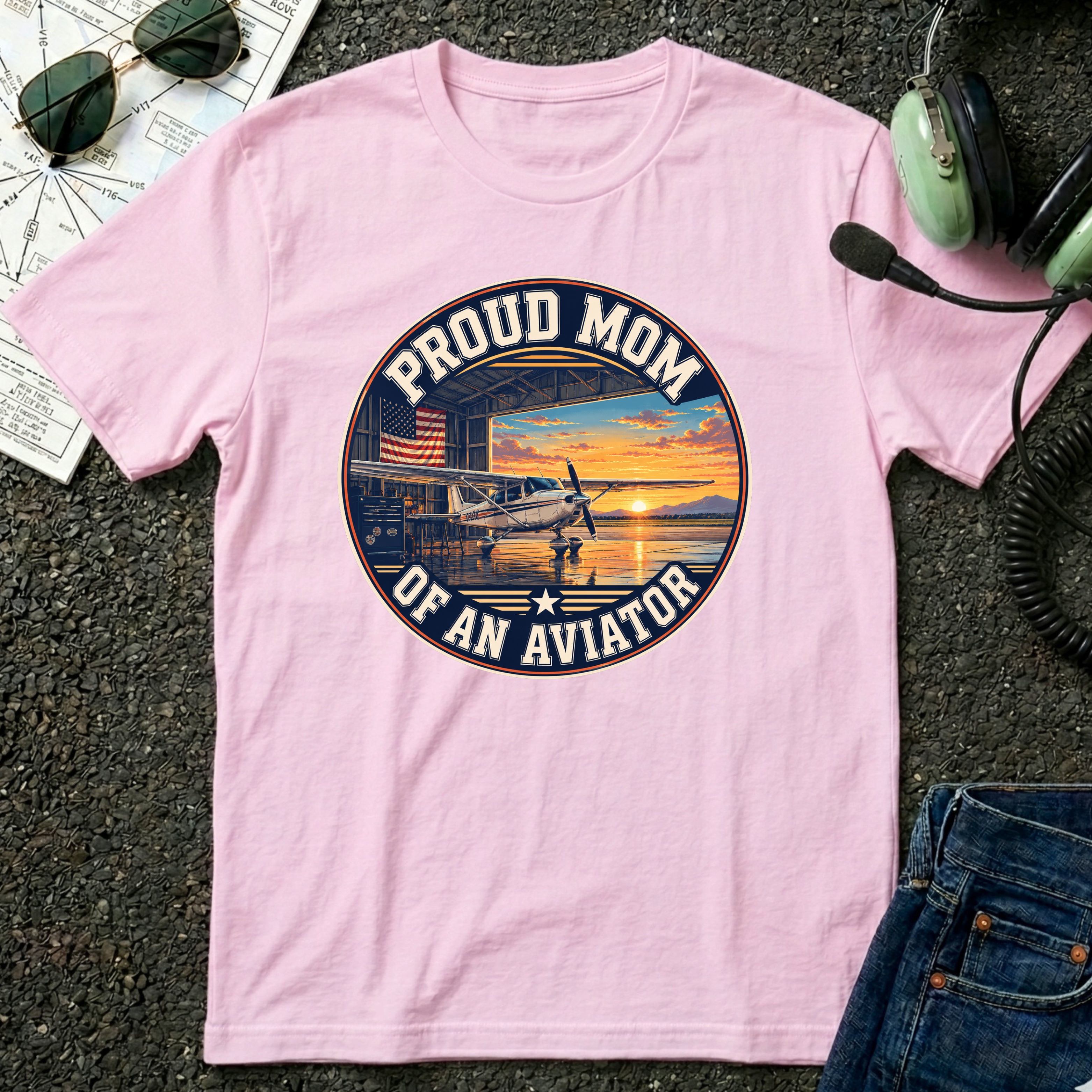 Proud Mom of an Aviator T-Shirt