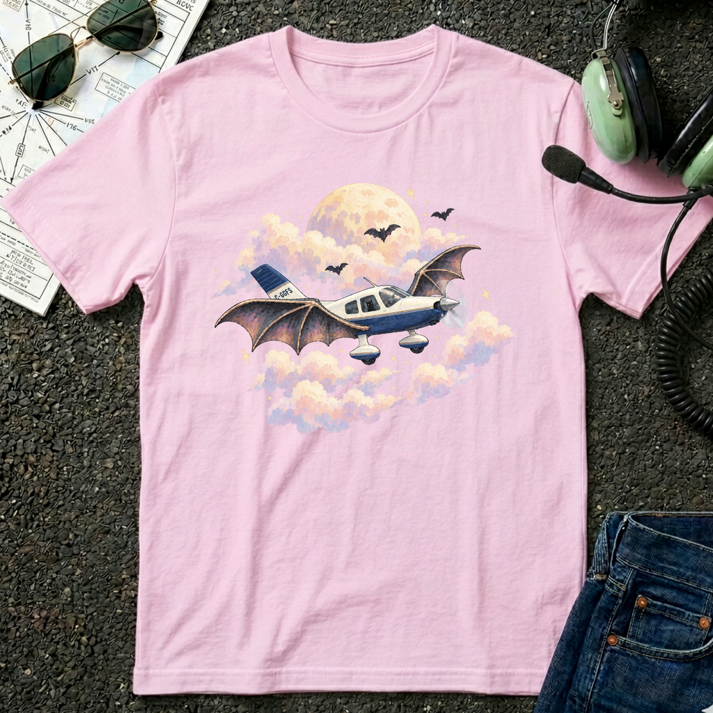 Bat Plane T‑Shirt