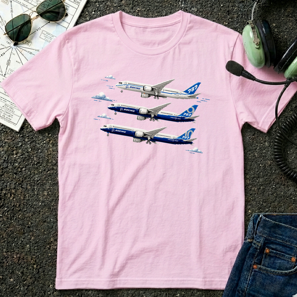 787 Airplane T-Shirt