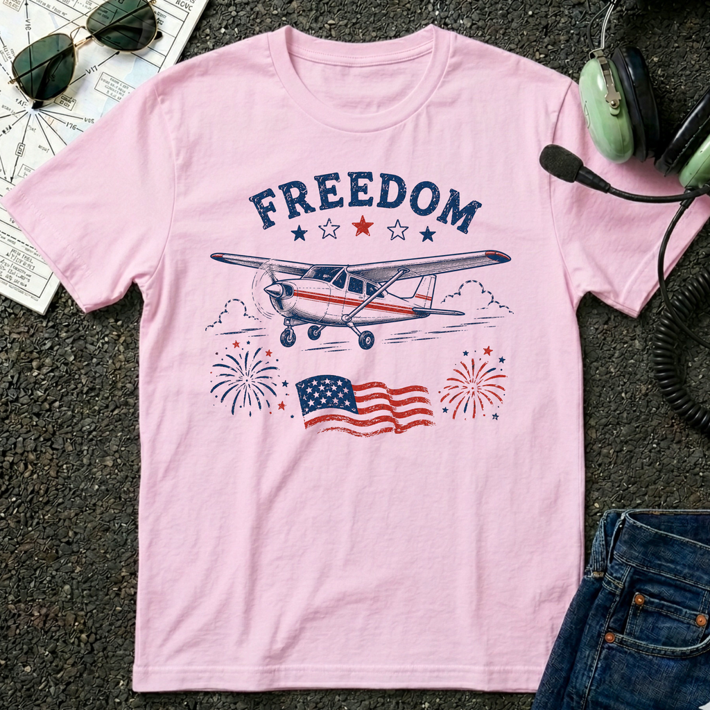 Freedom Airplane T-Shirt
