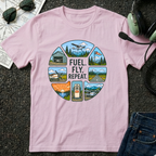 Fuel Fly Repeat Graphic T-Shirt