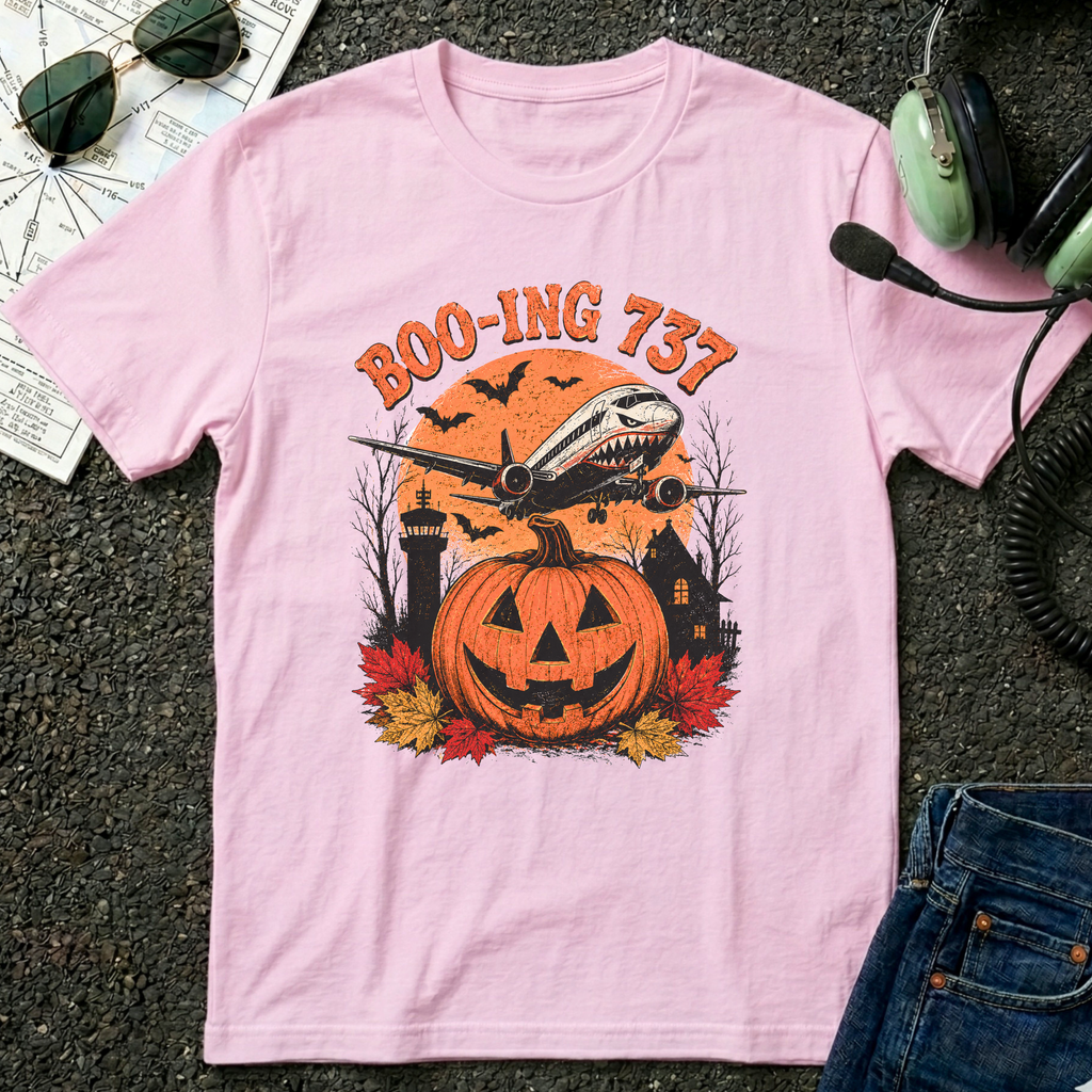 Boo-ing 737 Halloween T-Shirt