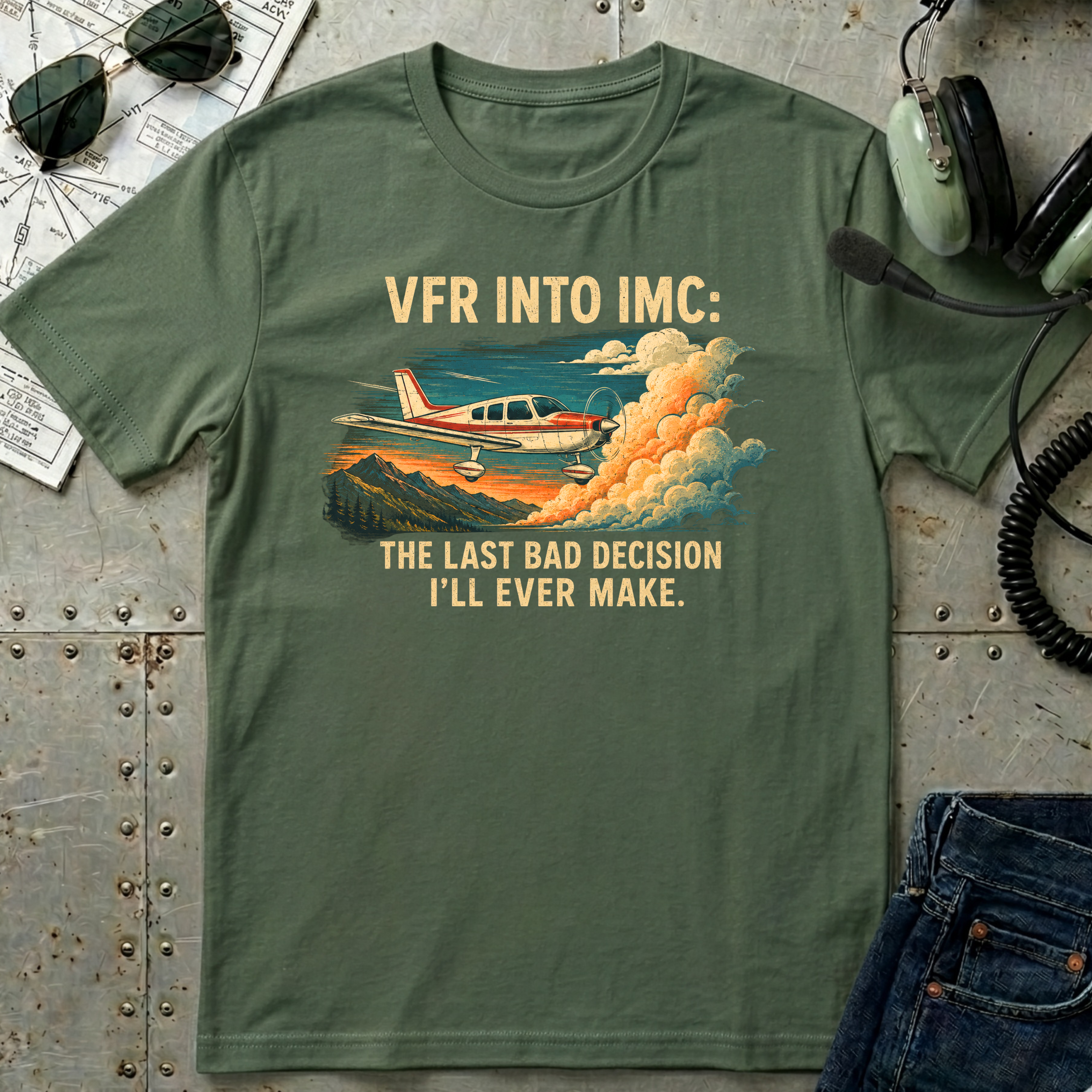 My Last Bad Decision Color T-Shirt