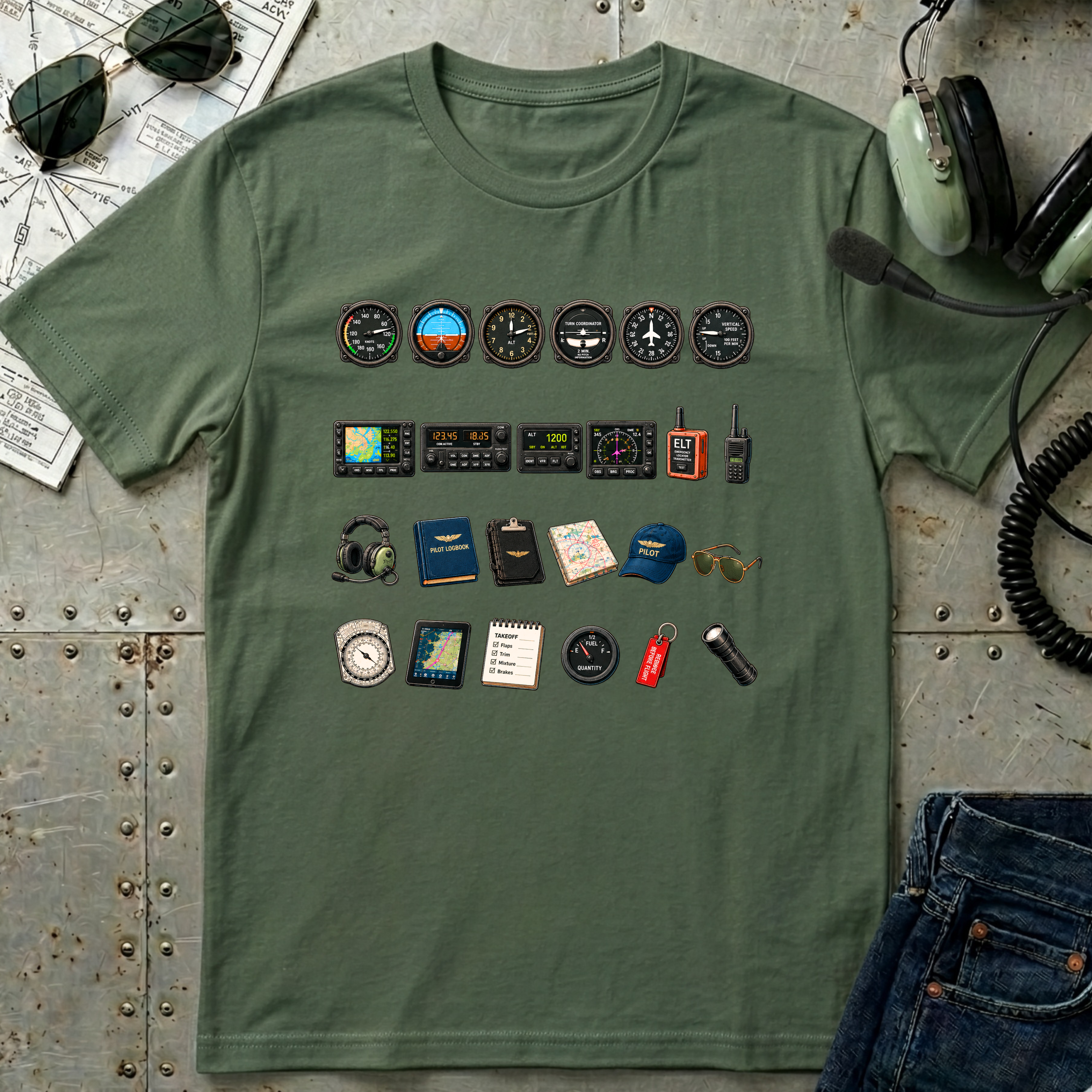 Pilot Essentials Mix T-Shirt