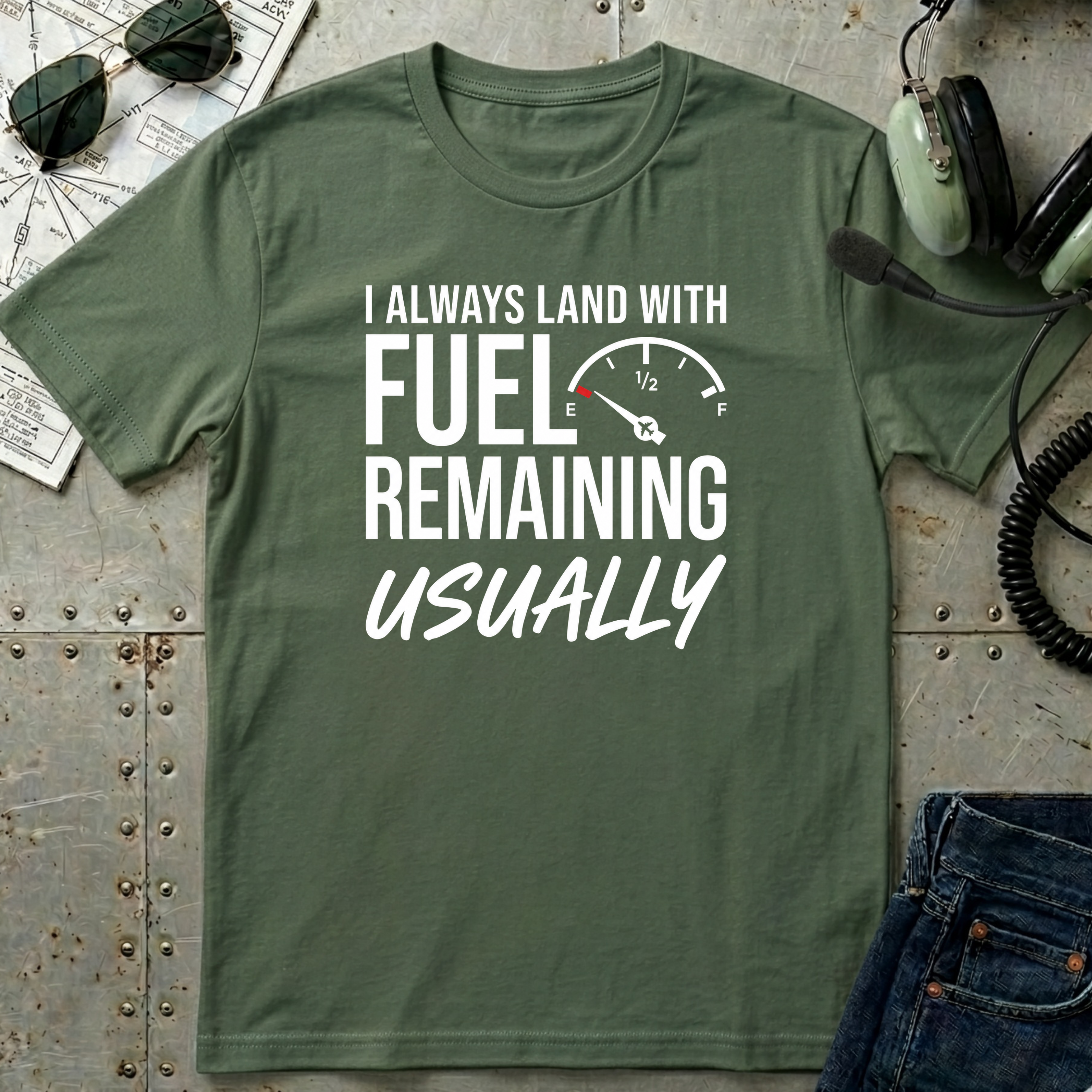 I Always Land with Fuel Remaining T-Shirt