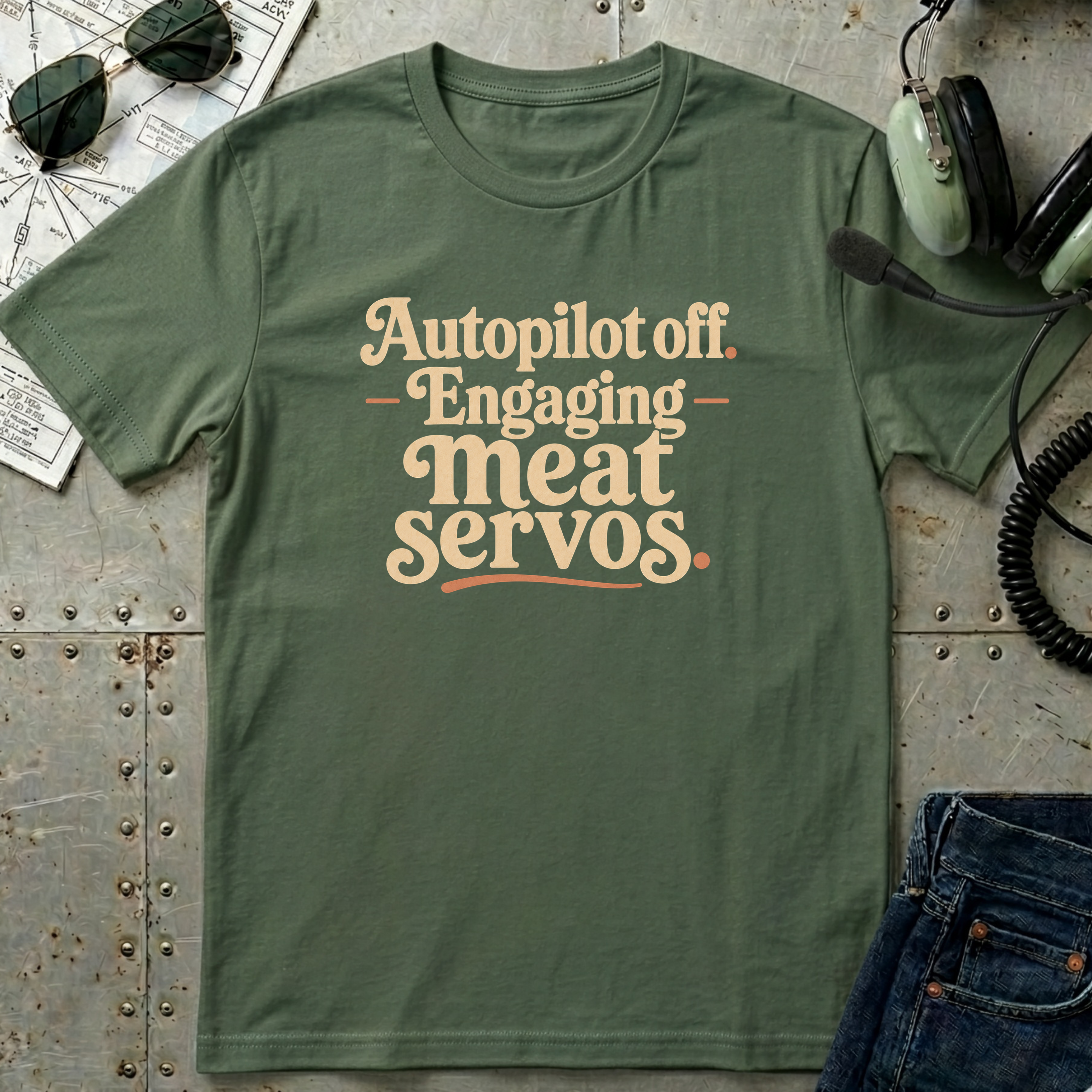 Autopilot off T-shirt