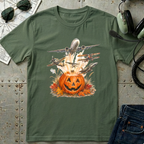 Spooky Pumpkin Aviation T-shirt