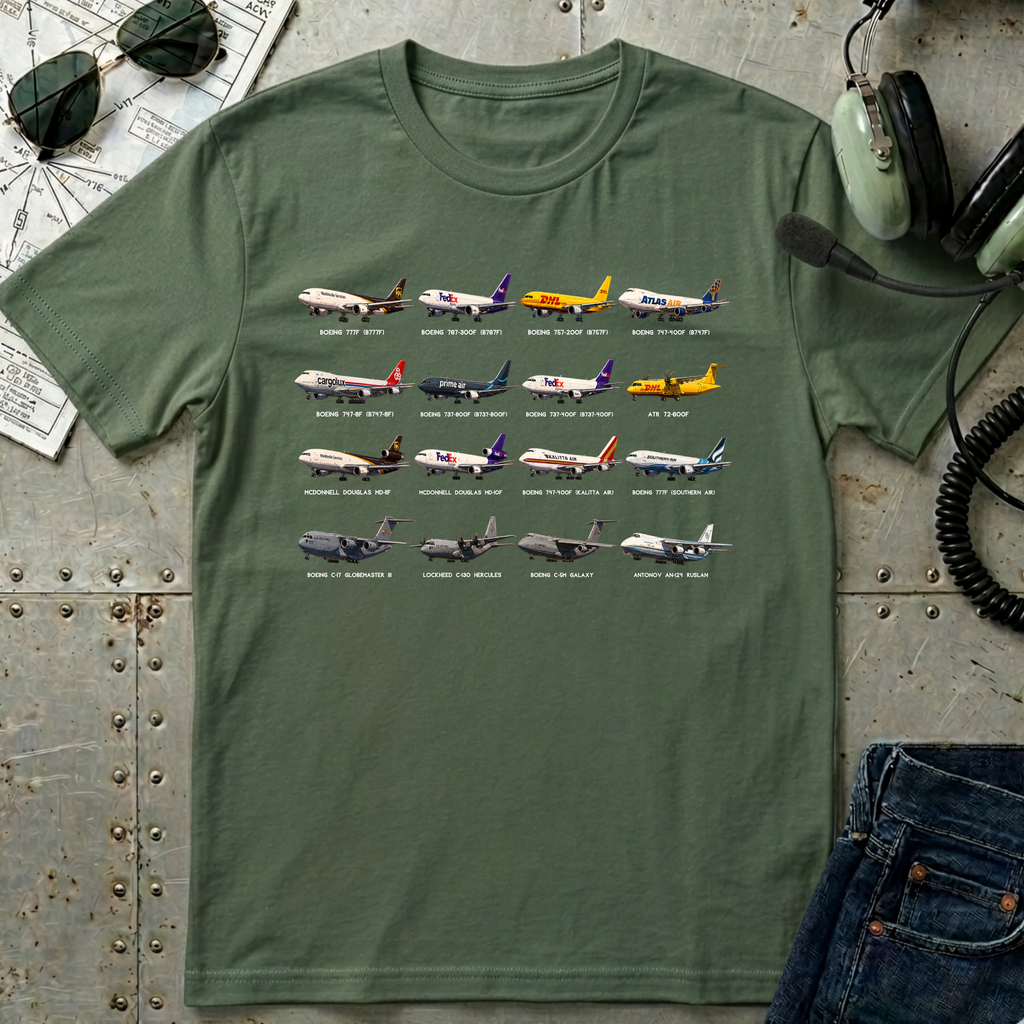 Cargo Airplanes T-Shirt