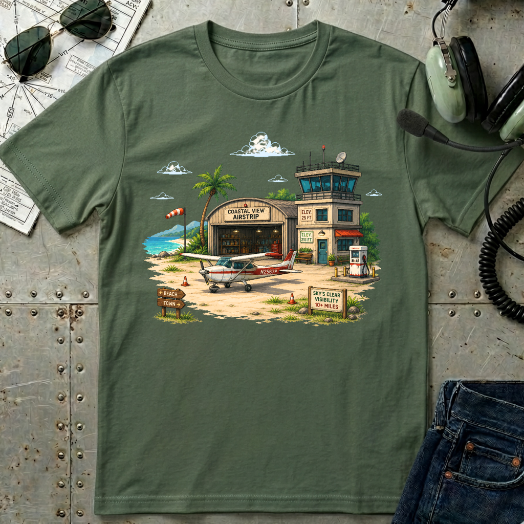 Beach Airport T-Shirt