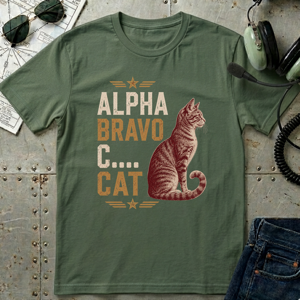 Alpha Bravo Cat T-Shirt