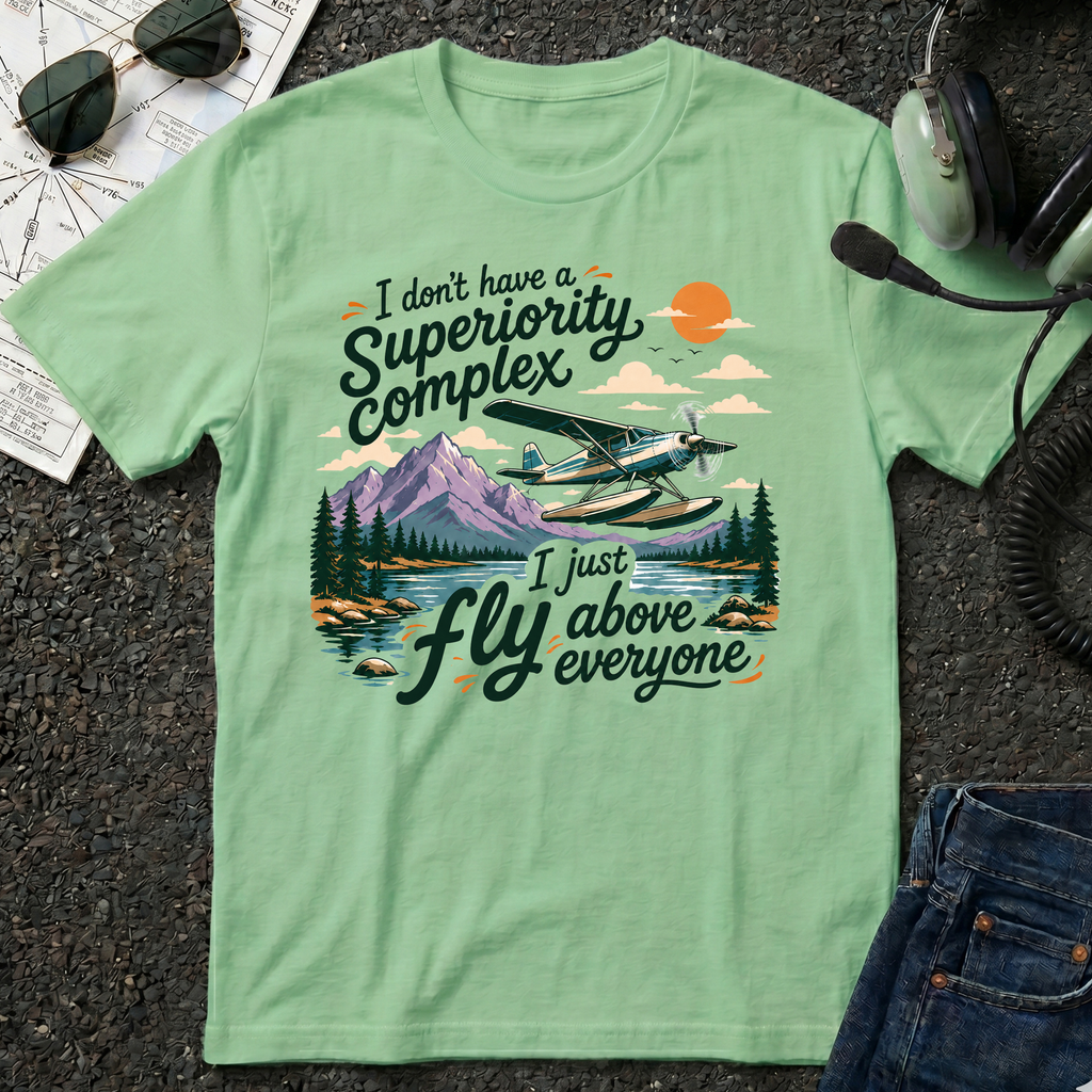 Fly Above Seaplane T-Shirt