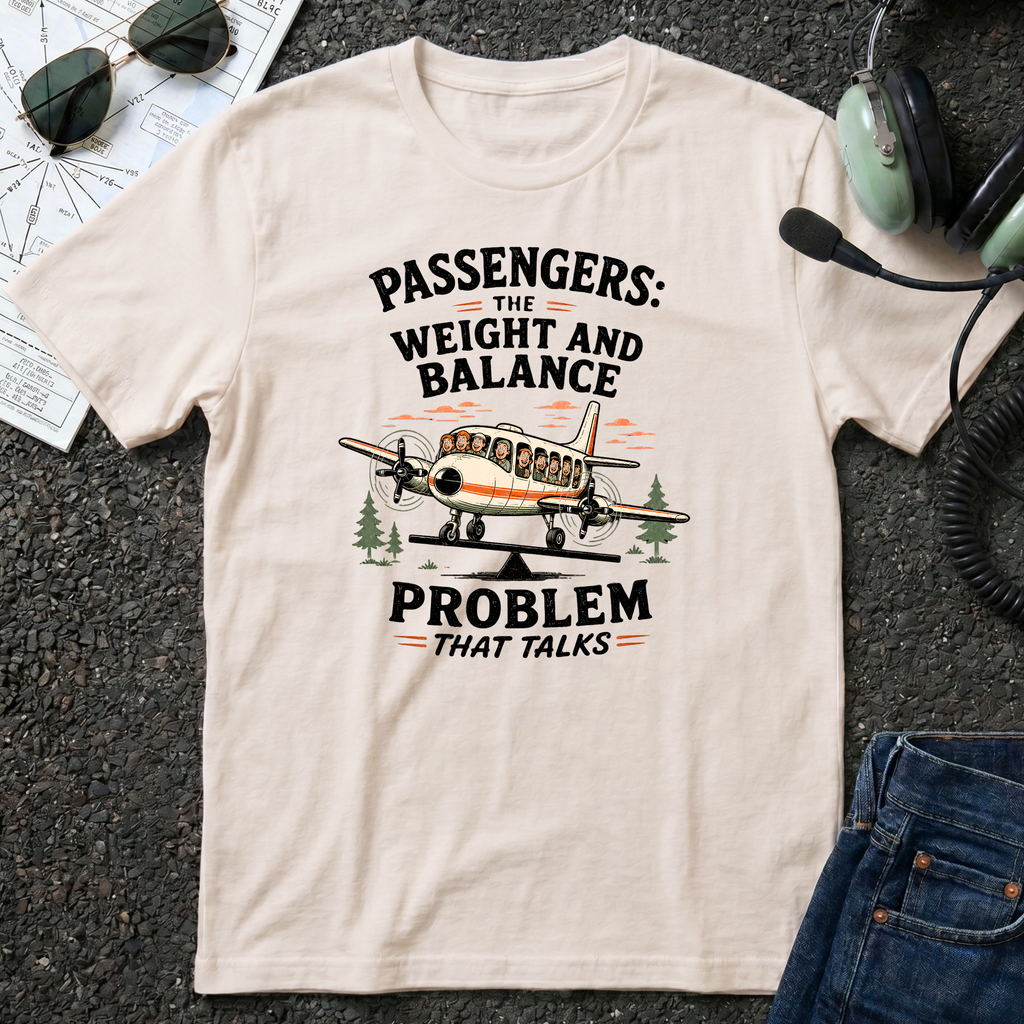 The Weight and Balance Problem T-shirt