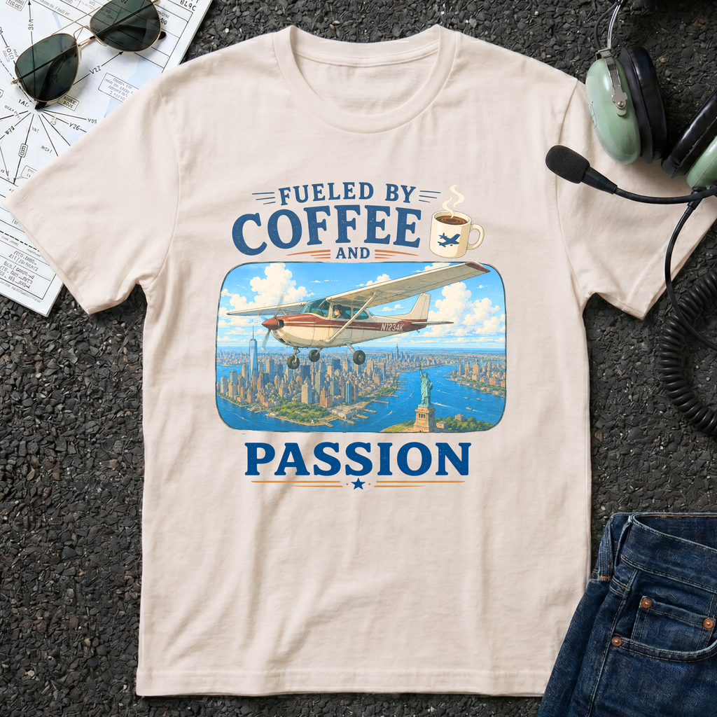 Fueled By Coffee and Passion C-152 T-Shirt