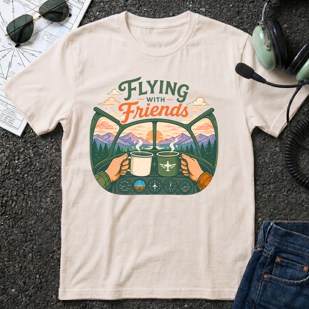 Flying With Friends T-Shirt