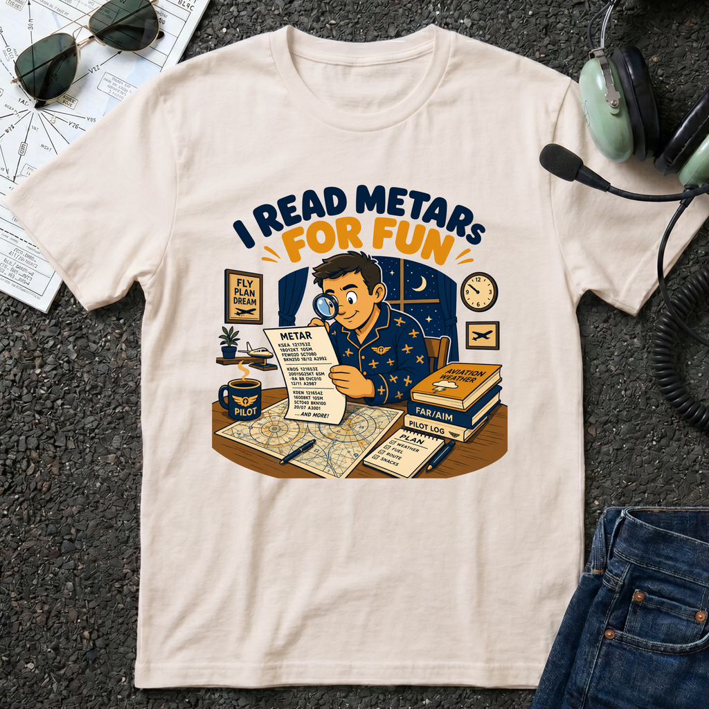 I read METARS for Fun T-Shirt