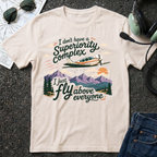Fly above Single Engine T-Shirt