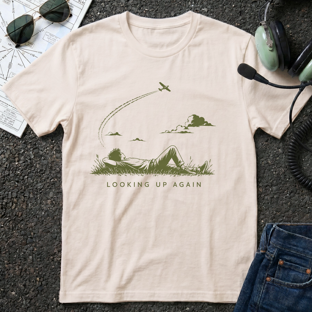 Looking up T-Shirt
