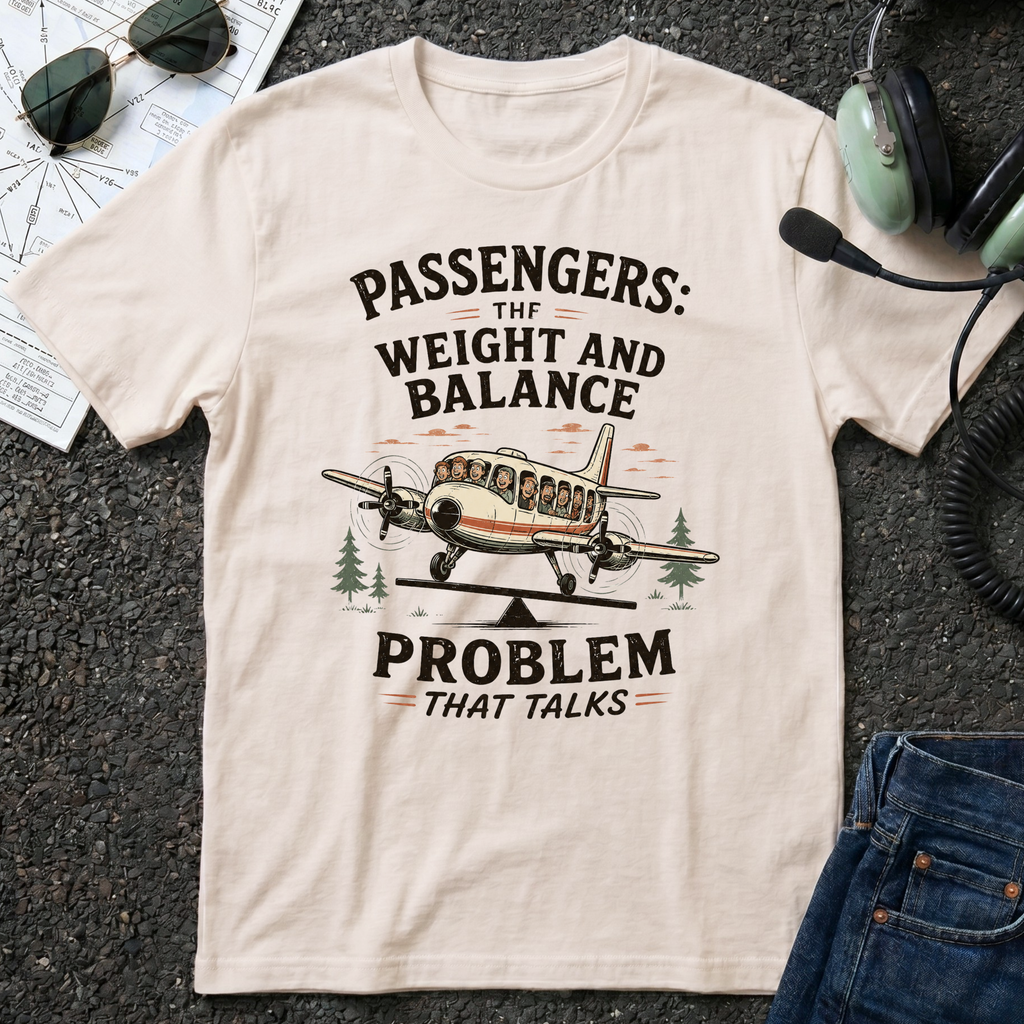 The Weight and Balance Problem T-shirt