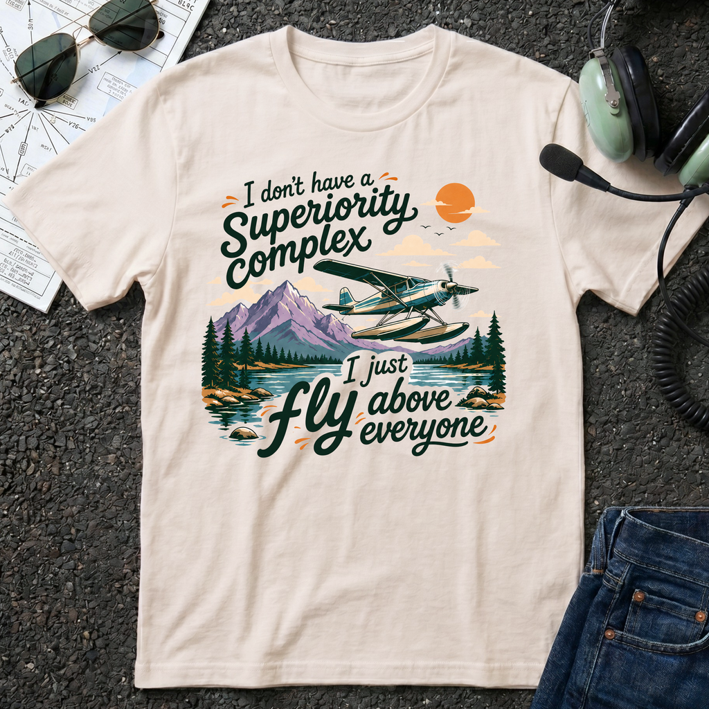 Fly Above Seaplane T-Shirt