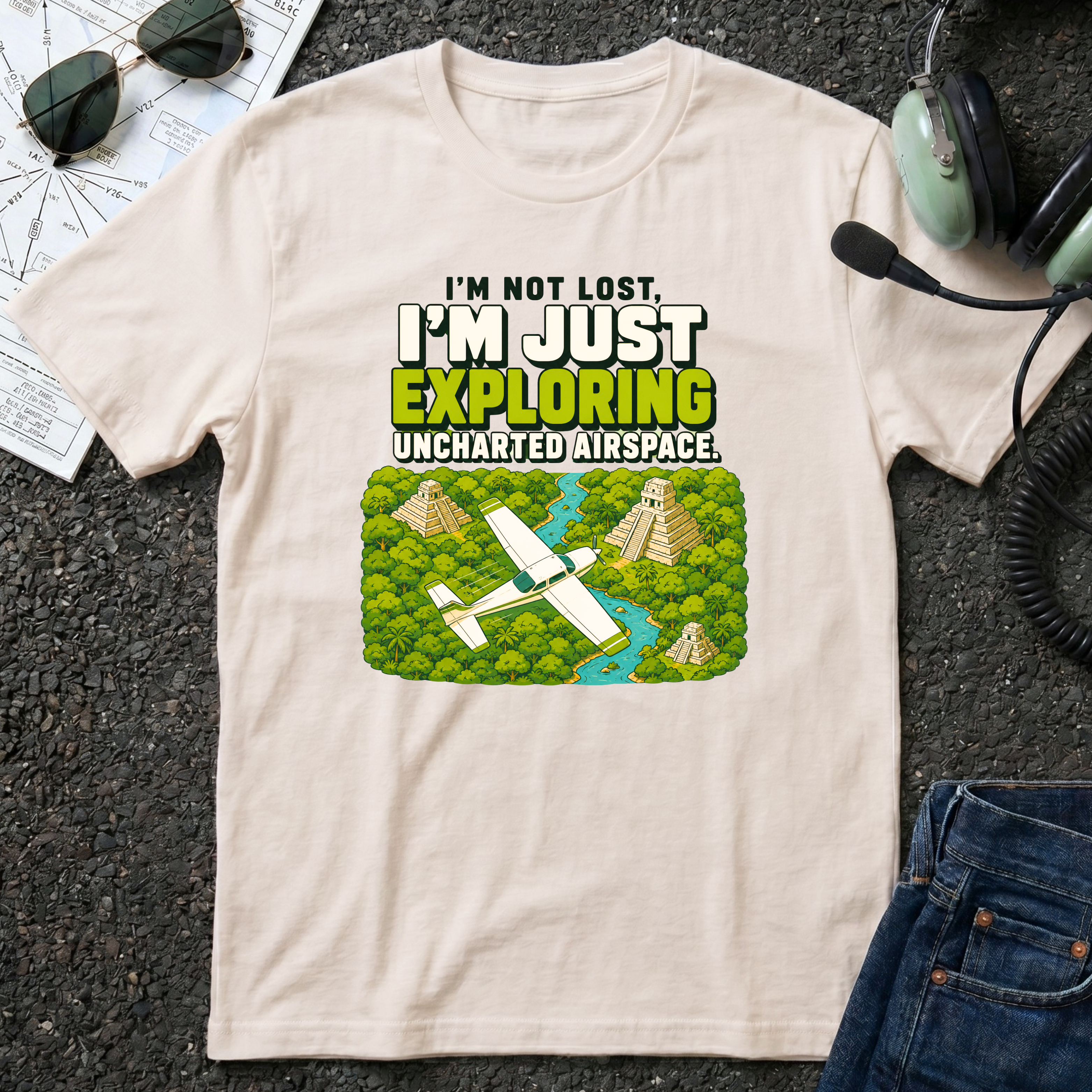 Uncharted Airspace Pyramids T-Shirt