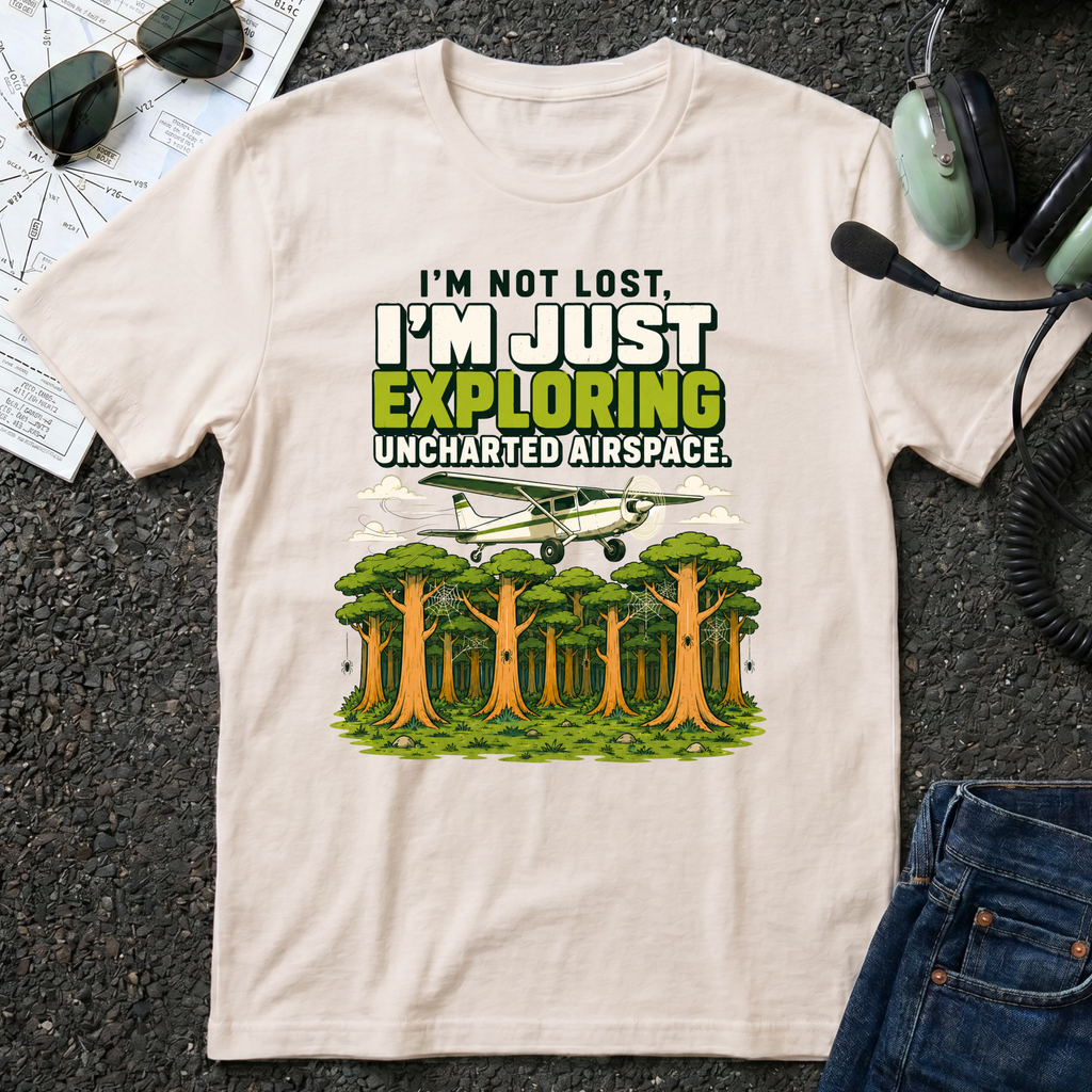 Exploring Uncharted Airspace T-Shirt